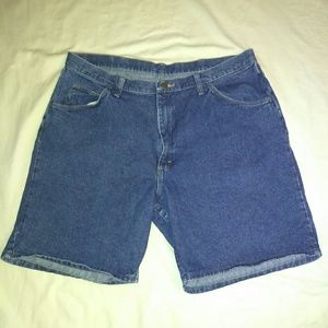 Wrangler Relaxed Fit 5 Pocket Denim Shorts